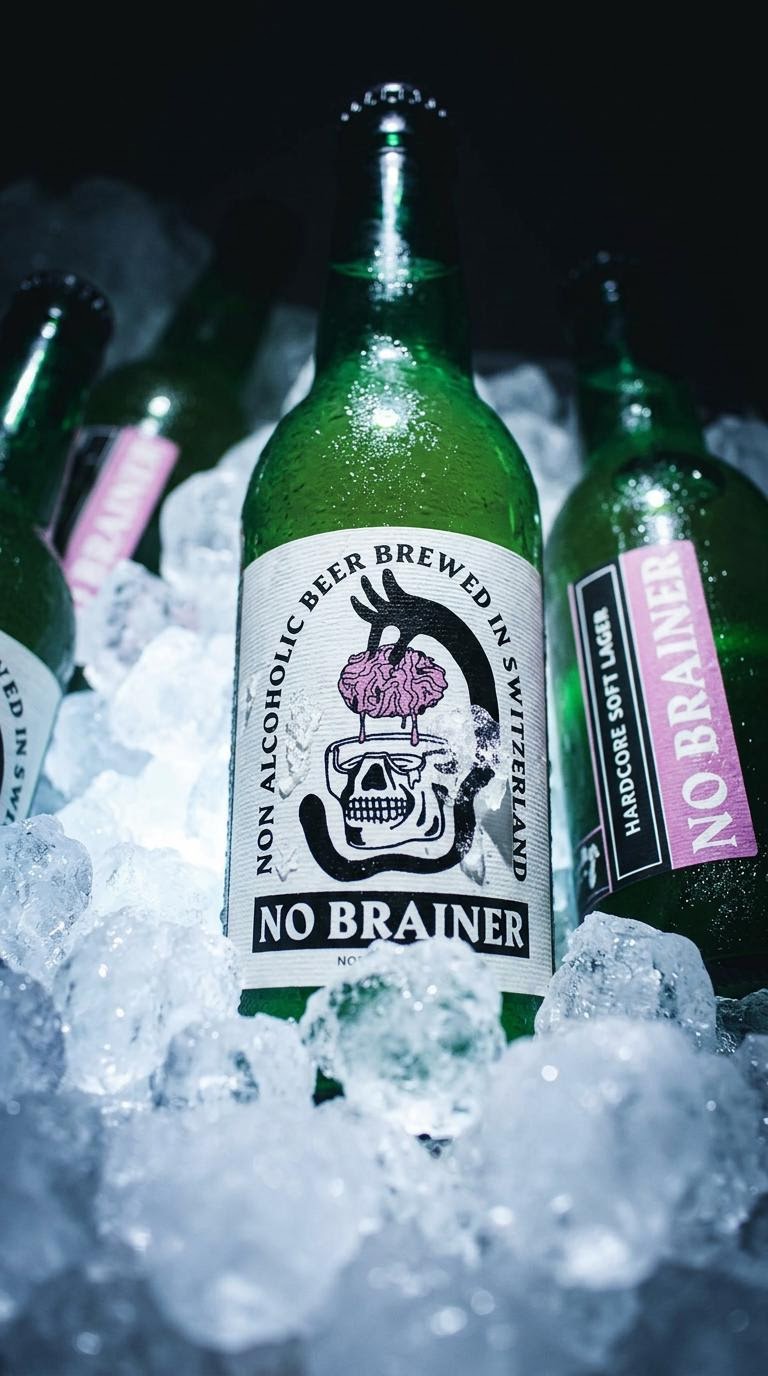 NO BRAINER non-alcoholic beer